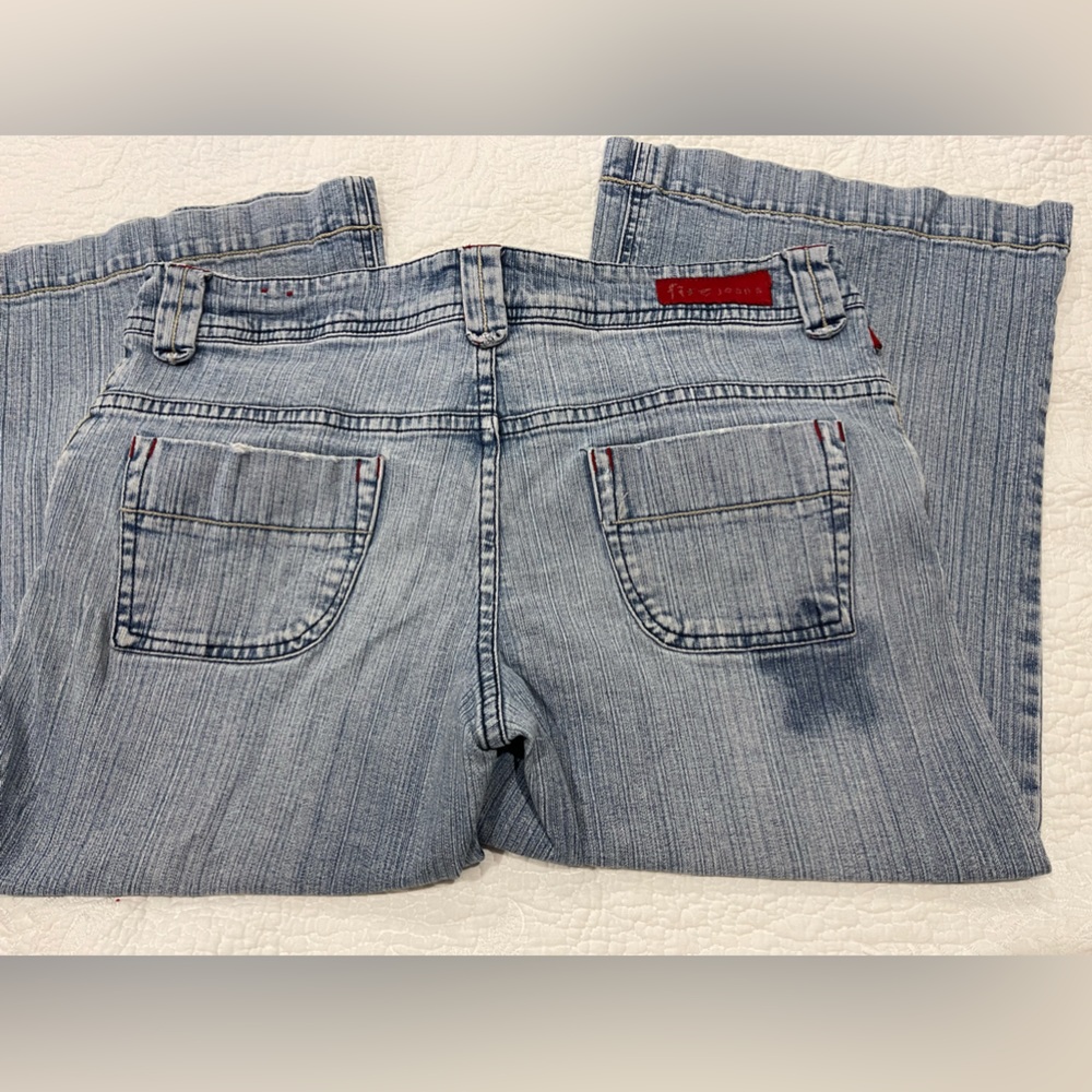 Vintage “Fire Jeans” 👖 size - 13 WIDE LEG Capri